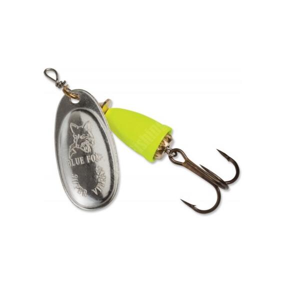 Блесна вращающаяся BLUE FOX Fluorescent 3, SFY, Цвет: SFY, Вес гр: 8, фото 