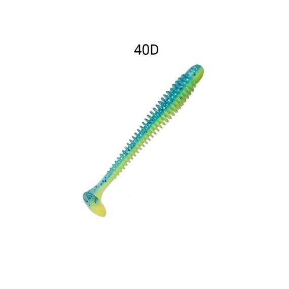 Мягкая приманка CRAZY FISH Vibro Worm 4.5'' 77-115-40d-6, фото 