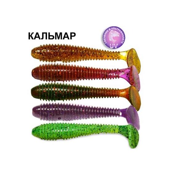 Мягкая приманка CRAZY FISH Vibro fat 2.7" 1-71-M41-6, фото 