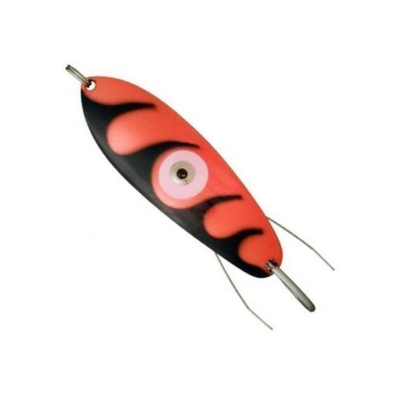 Блесна колебающаяся KUUSAMO VIIKSI Weedless 75/18 BL/TW/FR-S , фото 