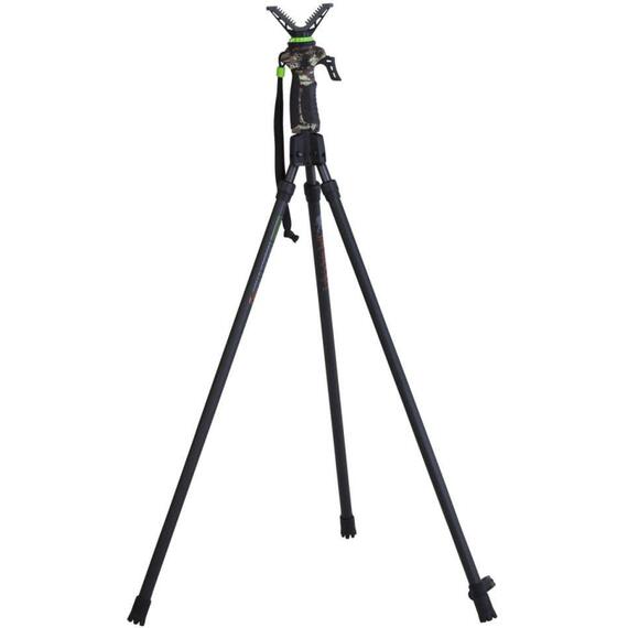 Тренога для стрельбы Primos trigger stick gen 3 ONYX (черный), Цвет: черный, фото , изображение 2