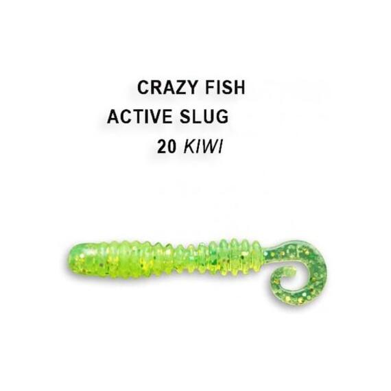 Мягкая приманка CRAZY FISH Active Slug 2" 29-50-20-6, фото 