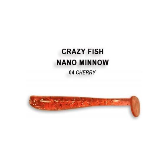 Мягкая приманка CRAZY FISH Nano Minnow 1.6" 6-40-4-6, фото 