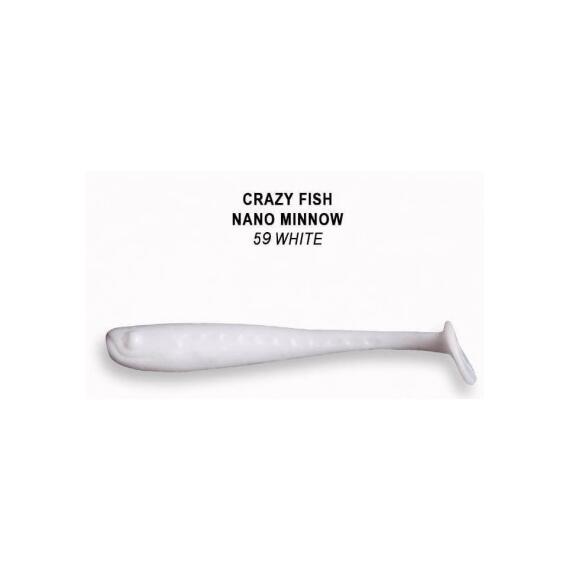 Мягкая приманка CRAZY FISH Nano Minnow 1.6" 6-40-59-6, фото 
