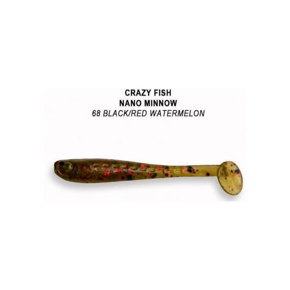 Мягкая приманка CRAZY FISH Nano Minnow 1.6" 6-40-68-6, фото 