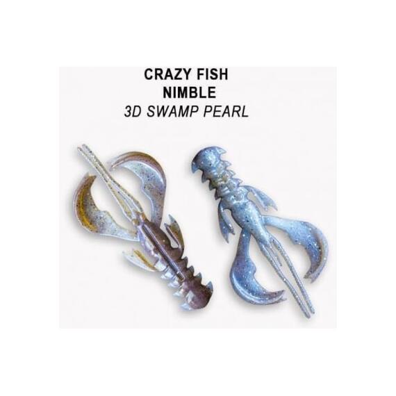 Мягкая приманка CRAZY FISH Nimble 1.2" 76-30-3d-6, фото 