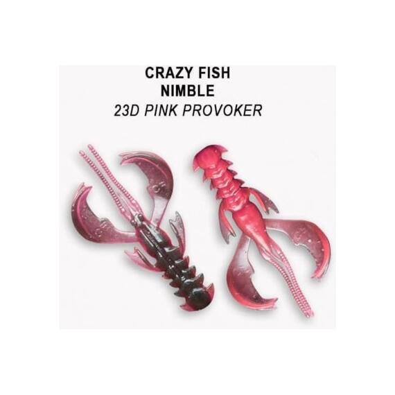 Мягкая приманка CRAZY FISH Nimble 2.5" 44-65-23d-6, фото 