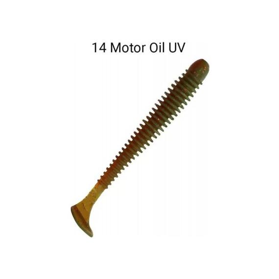 Мягкая приманка CRAZY FISH Vibro Worm 2.5'' 81-65-14-6, фото 