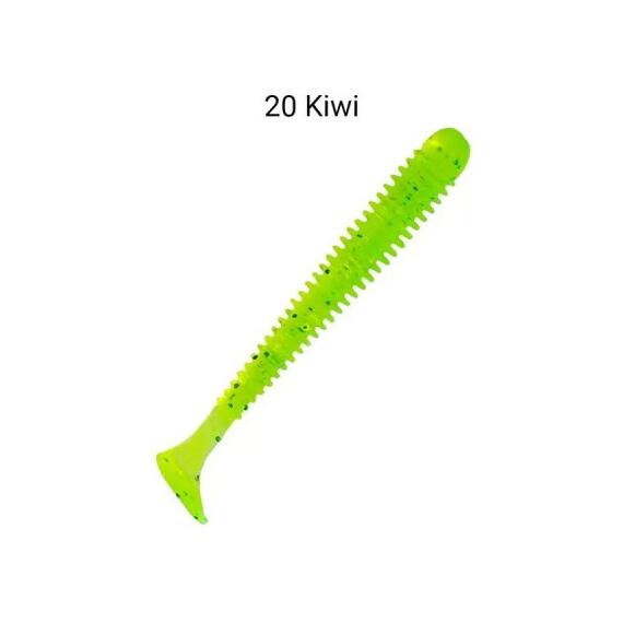 Мягкая приманка CRAZY FISH Vibro Worm 2.5'' 81-65-20-6, фото 