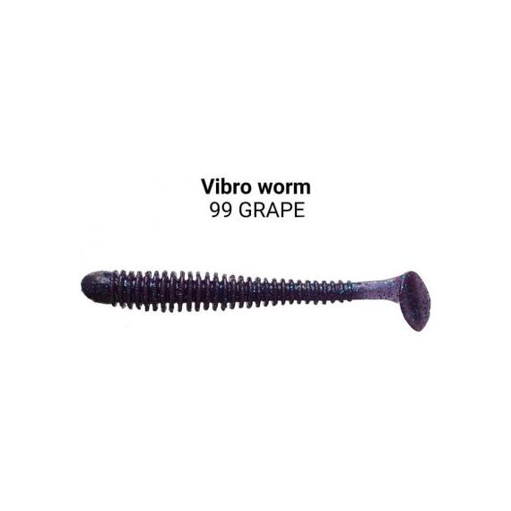 Мягкая приманка CRAZY FISH Vibro worm 2" 3-50-99-6, фото 