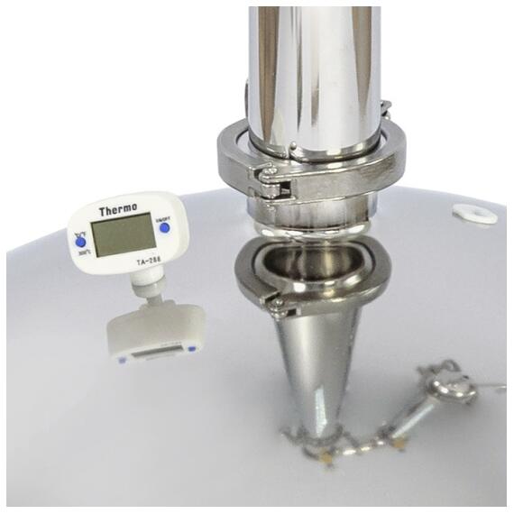 ПЕРЕГОННЫЙ КУБ WEIN REFORM + 1,5 ДЮЙМА, 20Л, фото , изображение 5