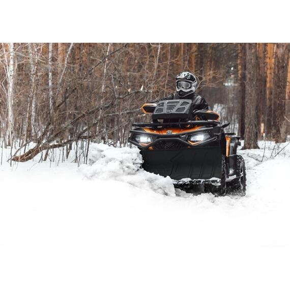 Комплект снегоотвала с быстросъемным креплением Quick2 black 150 мм для квадроцикла, фото , изображение 4