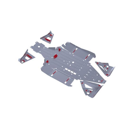 Защита SSV алюминий для квадроцикла BRP Maverick 1000 X DS / Turbo 2015-, фото 