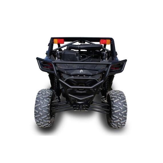 Усиленная площадка задних рычагов с креплением буксировочного троса сталь для квадроцикла BRP Maverick X3, фото , изображение 2