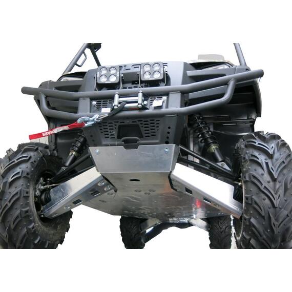 Защита днища алюминий для квадроцикла POLARIS Ranger Crew 800 2013-2014, фото , изображение 2