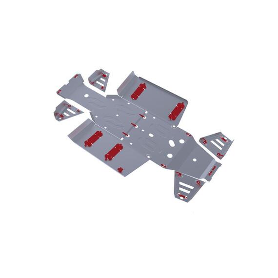 Защита днища алюминий для квадроцикла POLARIS Ranger 570 2013-2014, фото 