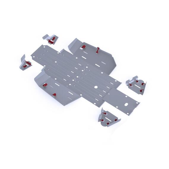 Защита днища алюминий для квадроцикла HONDA Pioneer 500 2015-, фото 