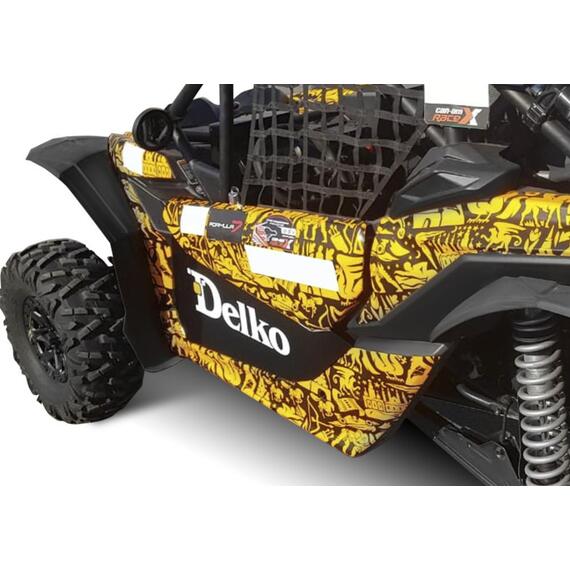 Расширители арок пластик ПНД для квадроцикла BRP Maverick Х3 XRS передние широкие 2016-, фото , изображение 2