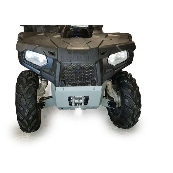 Кронштейн лебедки сталь для квадроцикла POLARIS Sportsman 2011-, фото , изображение 3