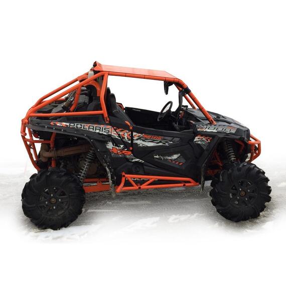 Защита порогов сталь для квадроцикла POLARIS RZR 1000 2013-, фото 