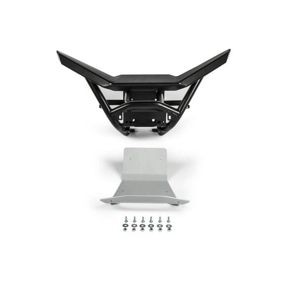 Бампер передний (с креплением лебедки) Сталь для квадроцикла BRP Maverick X3 (Turbo R, X DS Turbo R, X RS Turbo R) 2016-, фото 