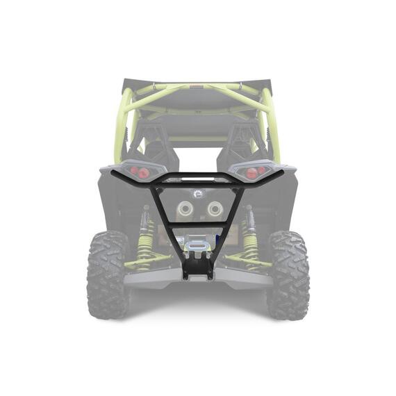 Бампер задний (с креплением лебедки, квадрат для фаркопа) Сталь для квадроцикла BRP Maverick 1000 DS / Turbo 2015-, фото 