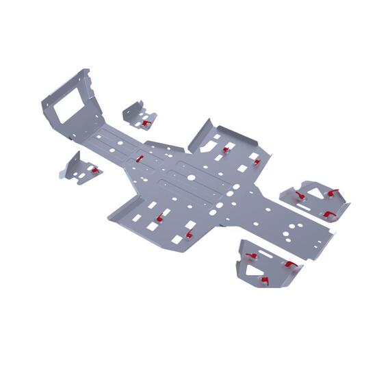 Защита днища алюминий для квадроцикла RM 650-1 2015-, фото 