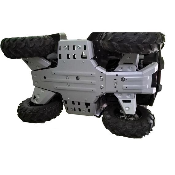 Защита днища алюминий для квадроцикла YAMAHA Kodiak 2016, фото , изображение 3