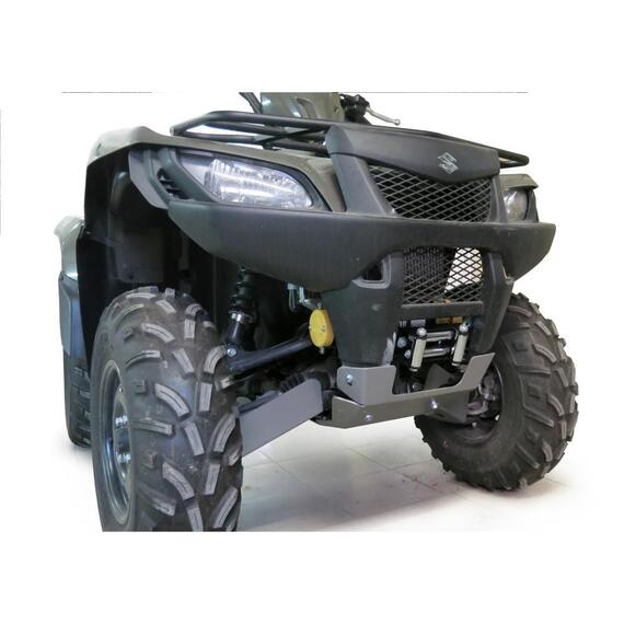 Защита днища алюминий для квадроцикла SUZUKI Kingquad LT-A750/ LT-A500 2011-2018, фото , изображение 2