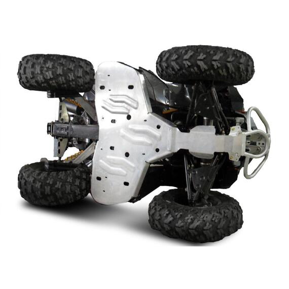 Защита днища алюминий для квадроцикла BRP Renegade G1 2011-2012, фото 