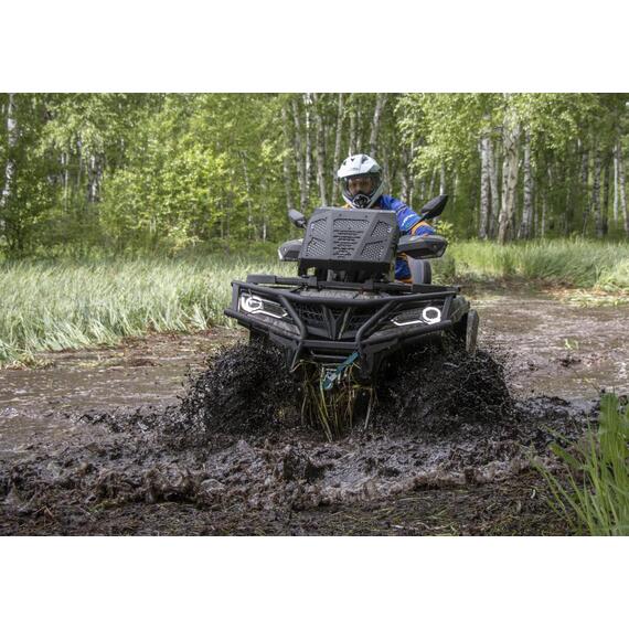 Вынос радиатора с шноркелем алюминий для квадроцикла CFMOTO Х8 Н.О. (2018-), X10 (2019-), X8 (2012-2017) 2012-, фото , изображение 2