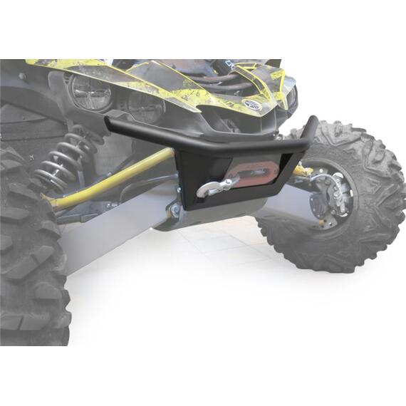 Бампер передний (с креплением лебедки) Сталь для квадроцикла YAMAHA YXZ 1000R 2016, фото , изображение 2