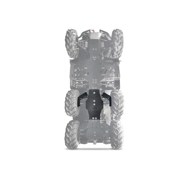 Защита днища для BRP Can-am Outlander G2 650/1000 6*6 (центр вставка+сред. рычаги) с 2019 +, фото , изображение 2