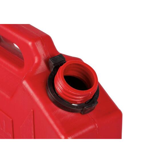 Канистра экспедиционная Basic 10 л. красная пластик, фото , изображение 3