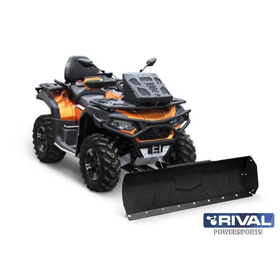 Комплект снегоотвала с быстросъемным креплением Supreme2 black 150 для квадроцикла, фото 