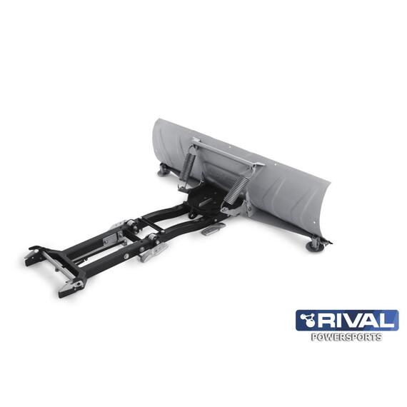 Комплект снегоотвала с быстросъемным креплением Supreme2 silver 150 для квадроцикла, фото , изображение 2