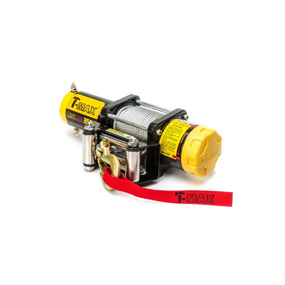 лебедка электрическая стальной трос T-Max ATW PRO 3500, фото 