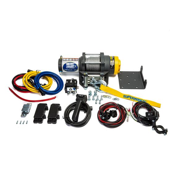 Лебедка электрическая стальной трос Superwinch TERRA 25, фото , изображение 2