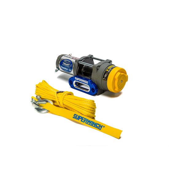 Лебедка электрическая синтетический трос Superwinch TERRA 35, фото 