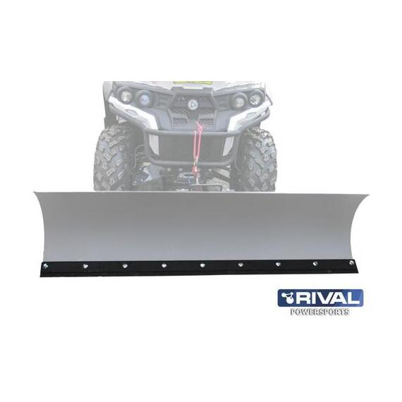 Лента резиновая для снегоотвала Hard/Quick/Supreme 1.5 м. + комплект крепежа RIVAL, фото 