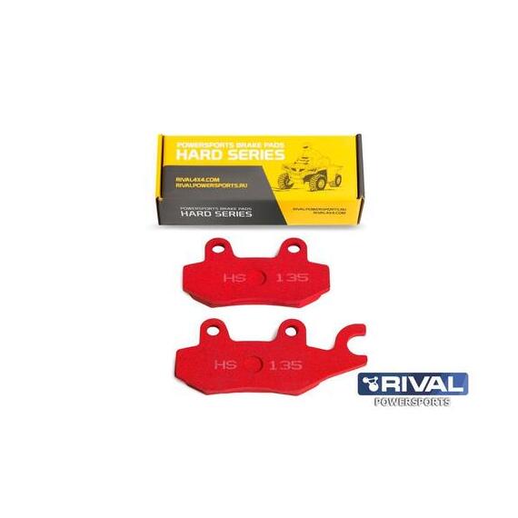 ТОРМОЗНЫЕ КОЛОДКИ ДЛЯ КВАДРОЦИКЛОВ CF, CAN-AM COMMANDER, YAMAHA, KAWASAKI, SUZUKI, STELS, RM RIVAL HS135, фото 