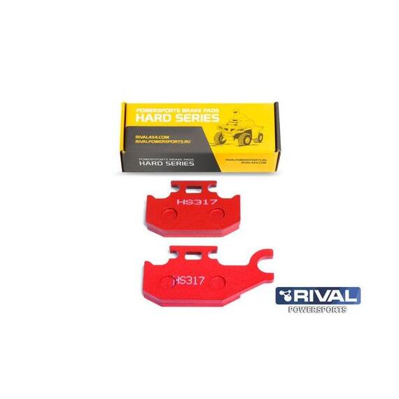 ТОРМОЗНЫЕ КОЛОДКИ ДЛЯ КВАДРОЦИКЛОВ CAN-AM, SUZUKI, STELS, RM RIVAL HS317, фото 