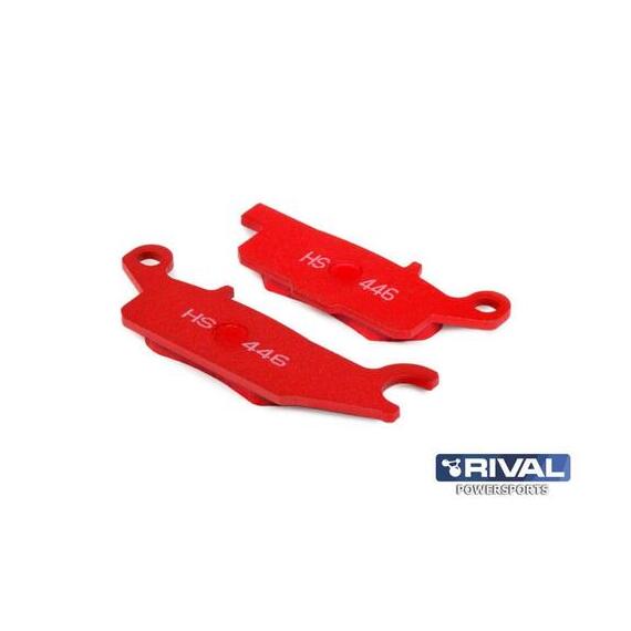 ТОРМОЗНЫЕ КОЛОДКИ ДЛЯ КВАДРОЦИКЛОВ YAMAHA (GRIZZLY 550, 700) RIVAL HS446, фото , изображение 2