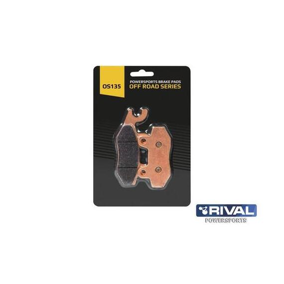 ТОРМОЗНЫЕ КОЛОДКИ ДЛЯ КВАДРОЦИКЛОВ CF MOTO, CAN-AM, YAMAHA, KAWASAKI, SUZUKI, STELS, RM RIVAL OS135, фото 