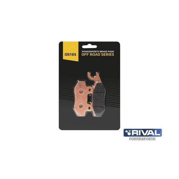 ТОРМОЗНЫЕ КОЛОДКИ ДЛЯ КВАДРОЦИКЛОВ CF MOTO, CAN-AM, YAMAHA, KAWASAKI, SUZUKI, STELS, RM RIVAL OS165, фото 