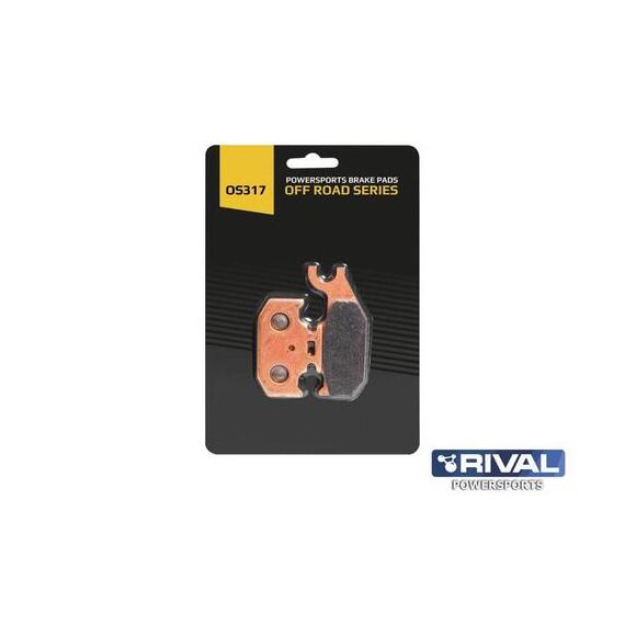 ТОРМОЗНЫЕ КОЛОДКИ ДЛЯ КВАДРОЦИКЛОВ CAN-AM, SUZUKI, STELS, RM RIVAL OS317, фото 