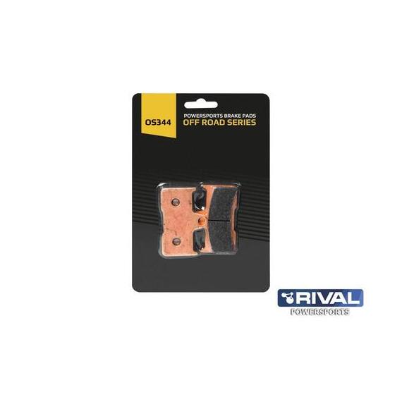 ТОРМОЗНЫЕ КОЛОДКИ ДЛЯ КВАДРОЦИКЛОВ CF MOTO, YAMAHA, STELS, BALTMOTORS RIVAL OS344, фото 