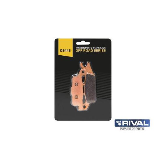 ТОРМОЗНЫЕ КОЛОДКИ ДЛЯ КВАДРОЦИКЛОВ YAMAHA (GRIZZLY 550/700) RIVAL OS445, фото 