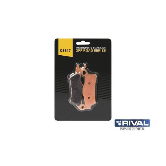 ТОРМОЗНЫЕ КОЛОДКИ ДЛЯ КВАДРОЦИКЛОВ CAN-AM OUTLANDER (500-1000 G2, MAX, XMR) RIVAL OS617, фото 