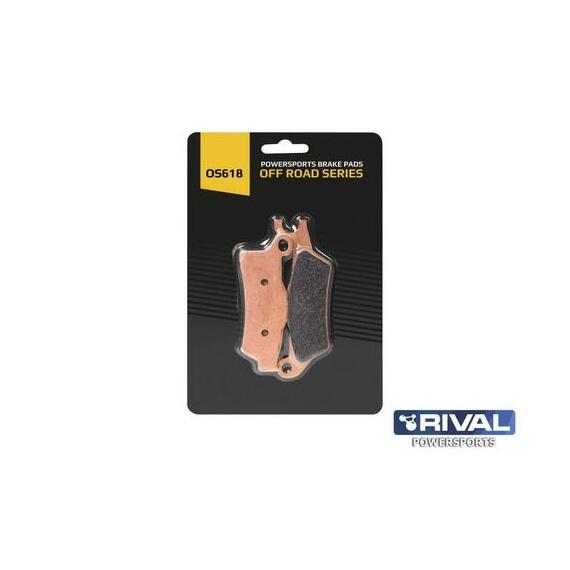 ТОРМОЗНЫЕ КОЛОДКИ ДЛЯ КВАДРОЦИКЛОВ CAN-AM OUTLANDER (500-1000 G2, MAX, XMR) RIVAL OS618, фото 
